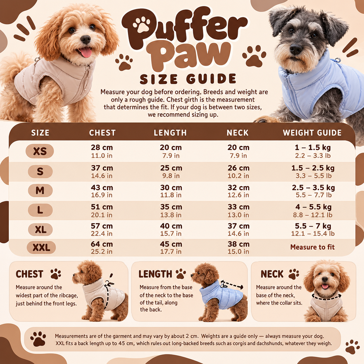 PufferPaw™ Dog Puffer